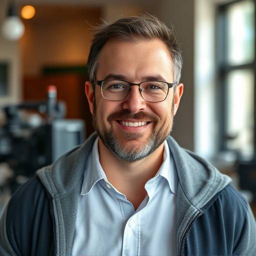 Porträt von David Meier, Video Producer von KreativKraft Medien.